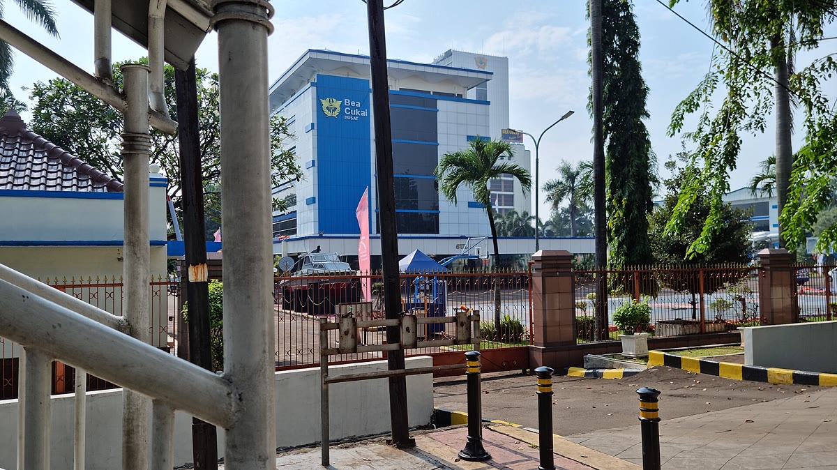 Gedung Kantor Pusat Direktorat Jenderal Bea dan Cukai di Jakarta