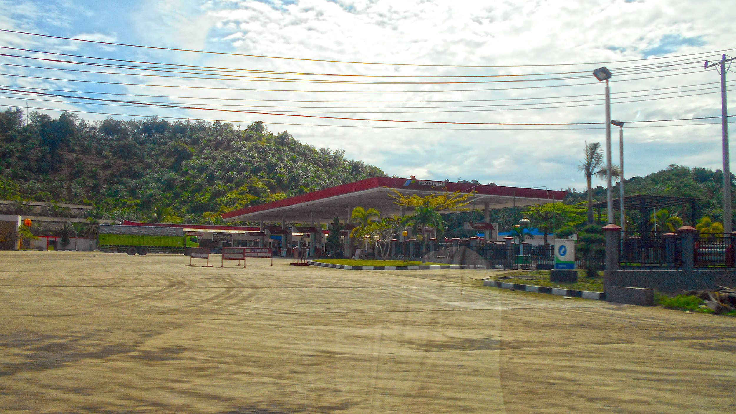 Foto konteks SPBU Pertamina Sialang Baru di Pulau Punjung, Dharmasraya