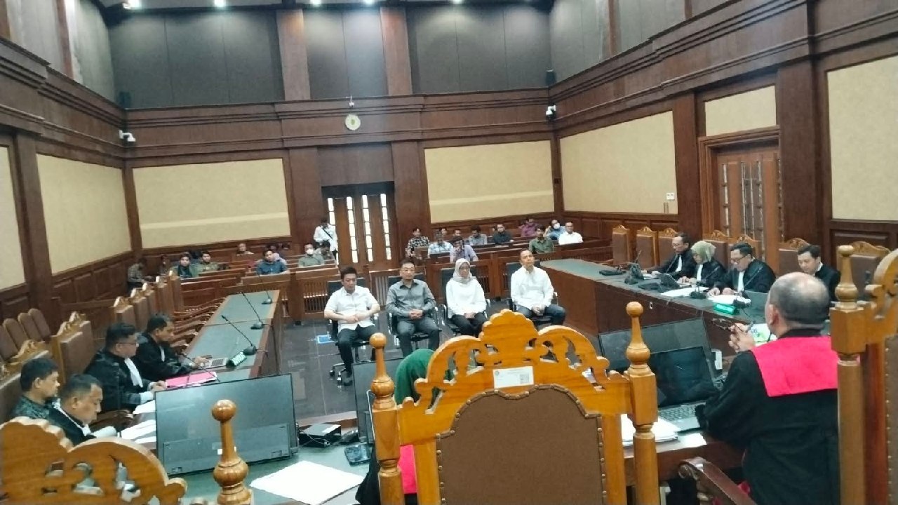 Suasana sidang pemeriksaan saksi dalam perkara Budiman Bayu Prasojo di Pengadilan Tipikor Jakarta Pusat pada 2 September 2026