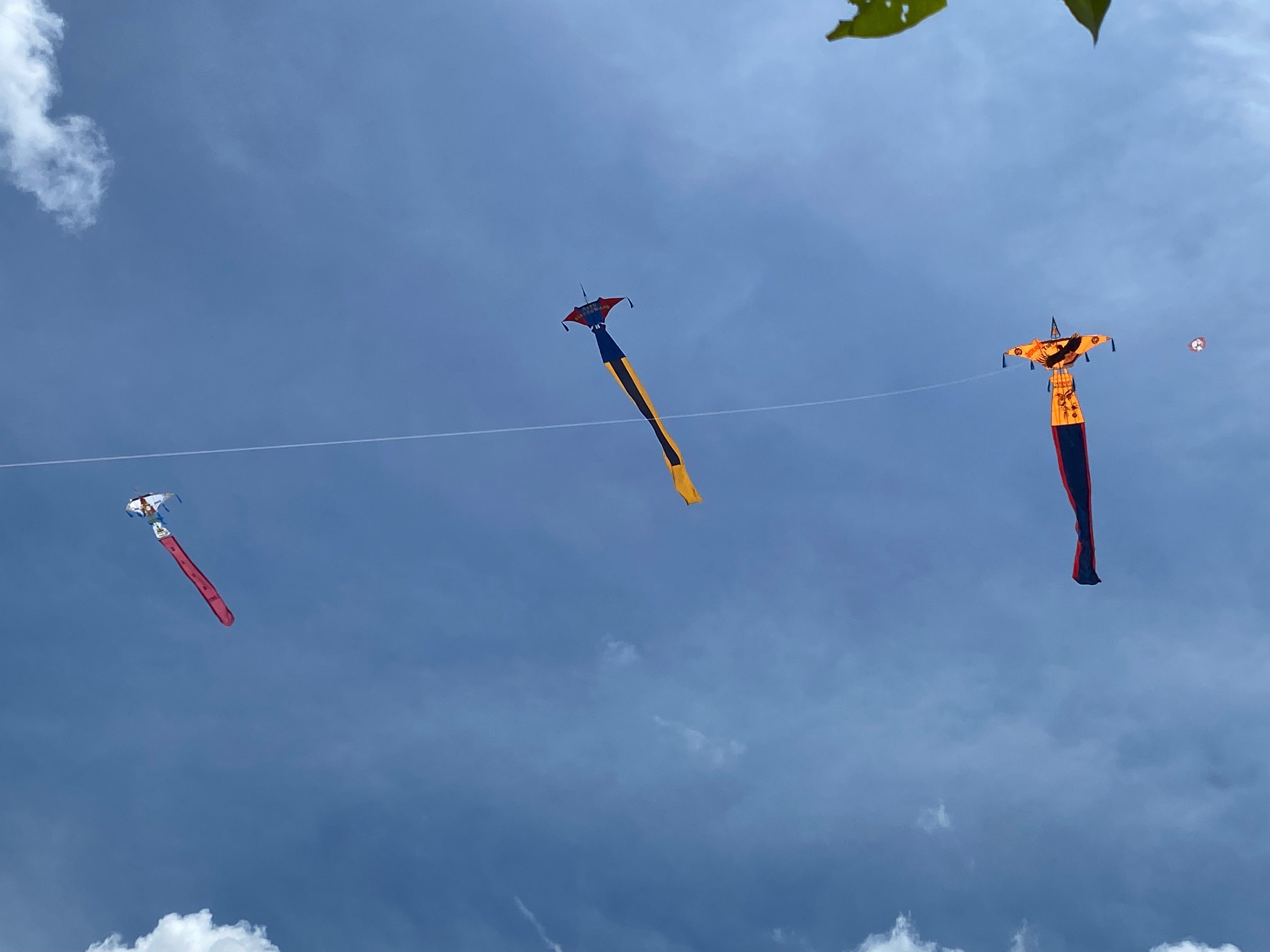 Festival layang-layang di Indonesia dengan layang-layang tradisional sebagai foto konteks Surabaya Kite Festival 2026