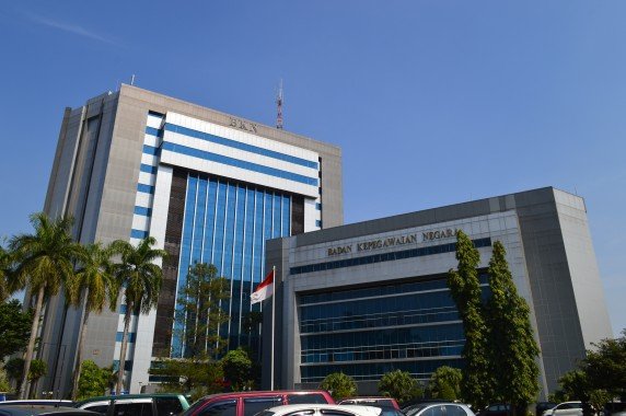 Gedung Kantor Pusat Badan Kepegawaian Negara di Jakarta