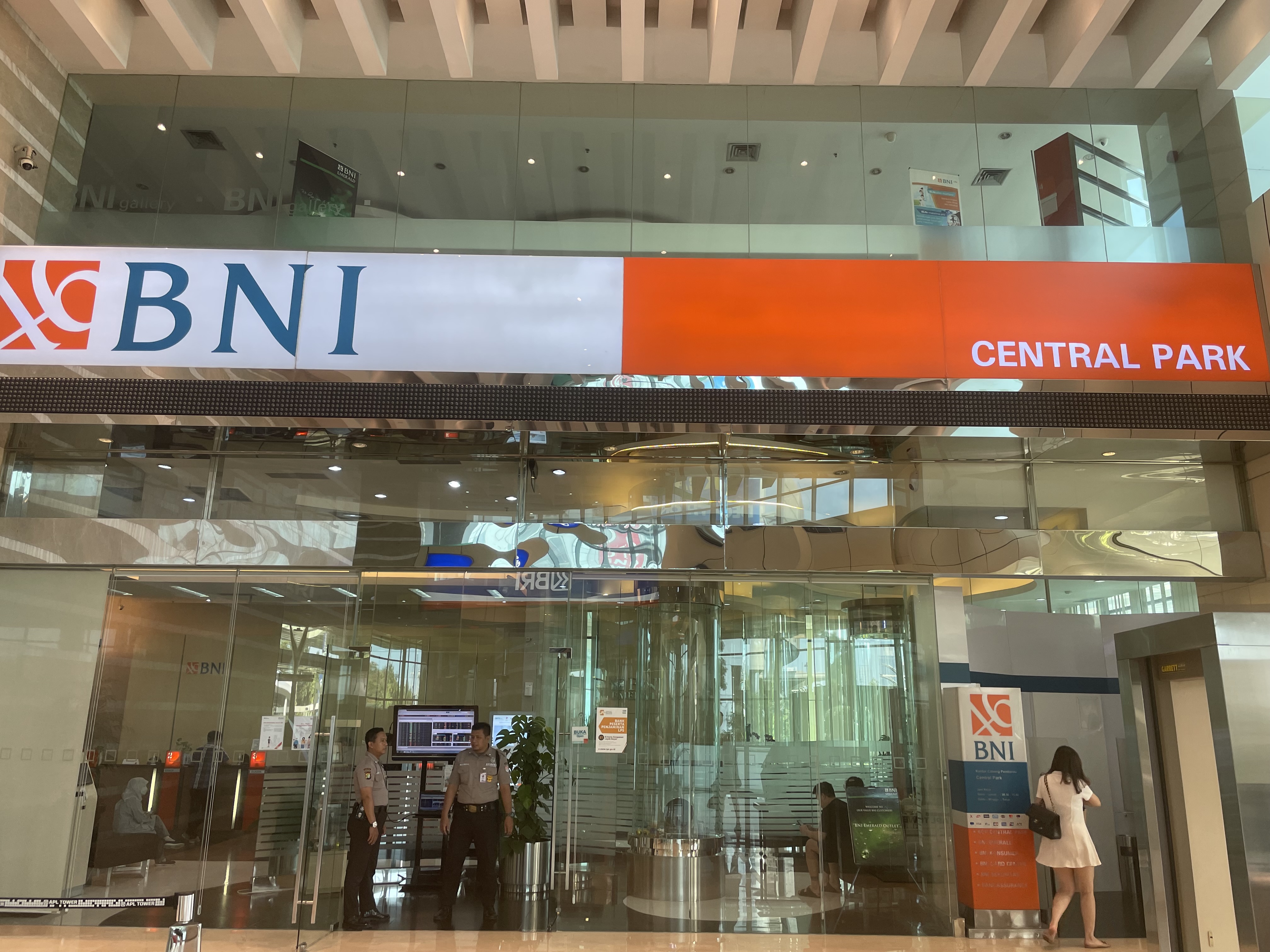 Kantor cabang Bank Negara Indonesia di Jakarta