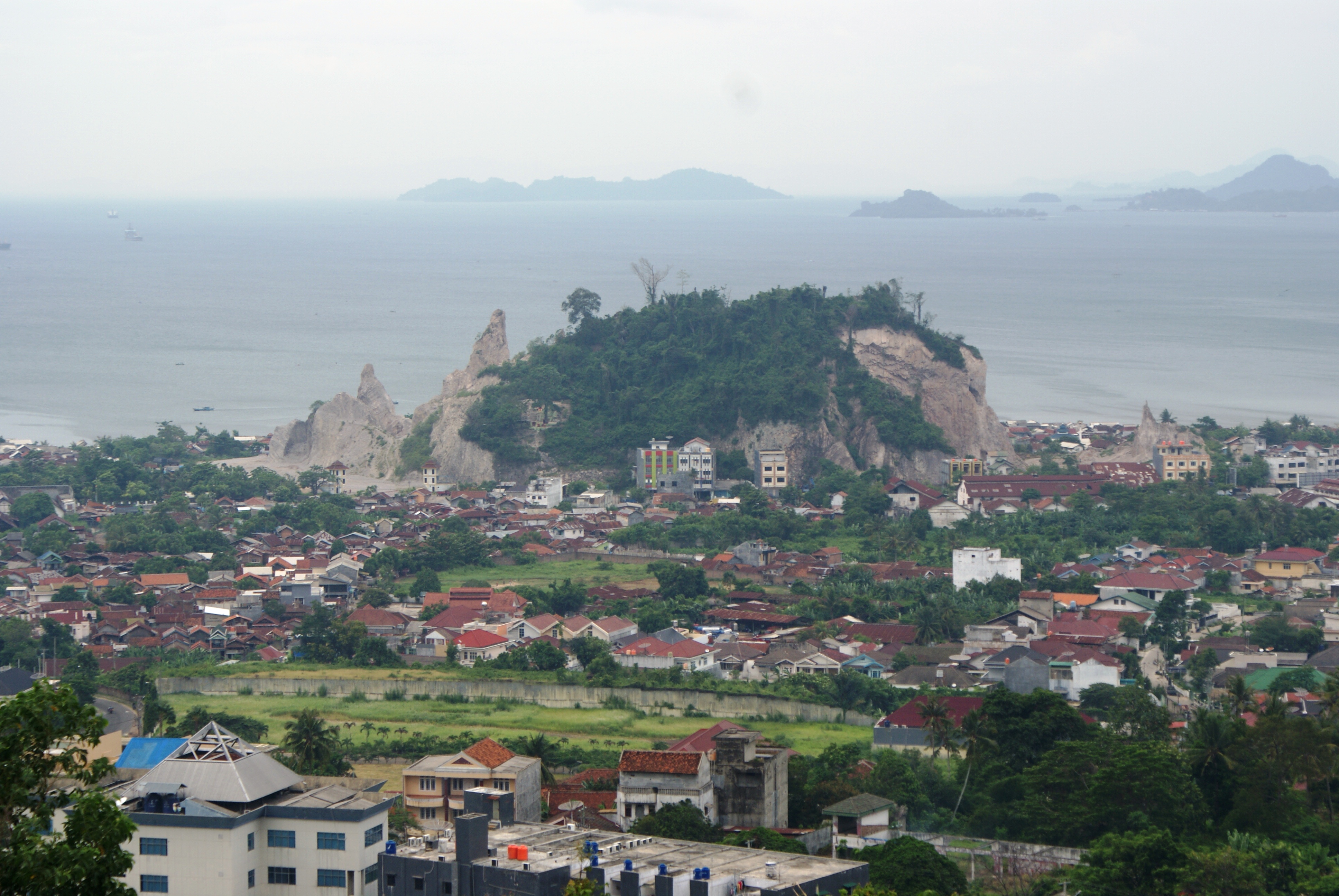 Pemandangan Kota Bandar Lampung sebagai foto konteks Festival Krakatau 2026