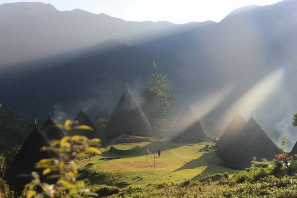 Permukiman tradisional Wae Rebo di Flores, Nusa Tenggara Timur