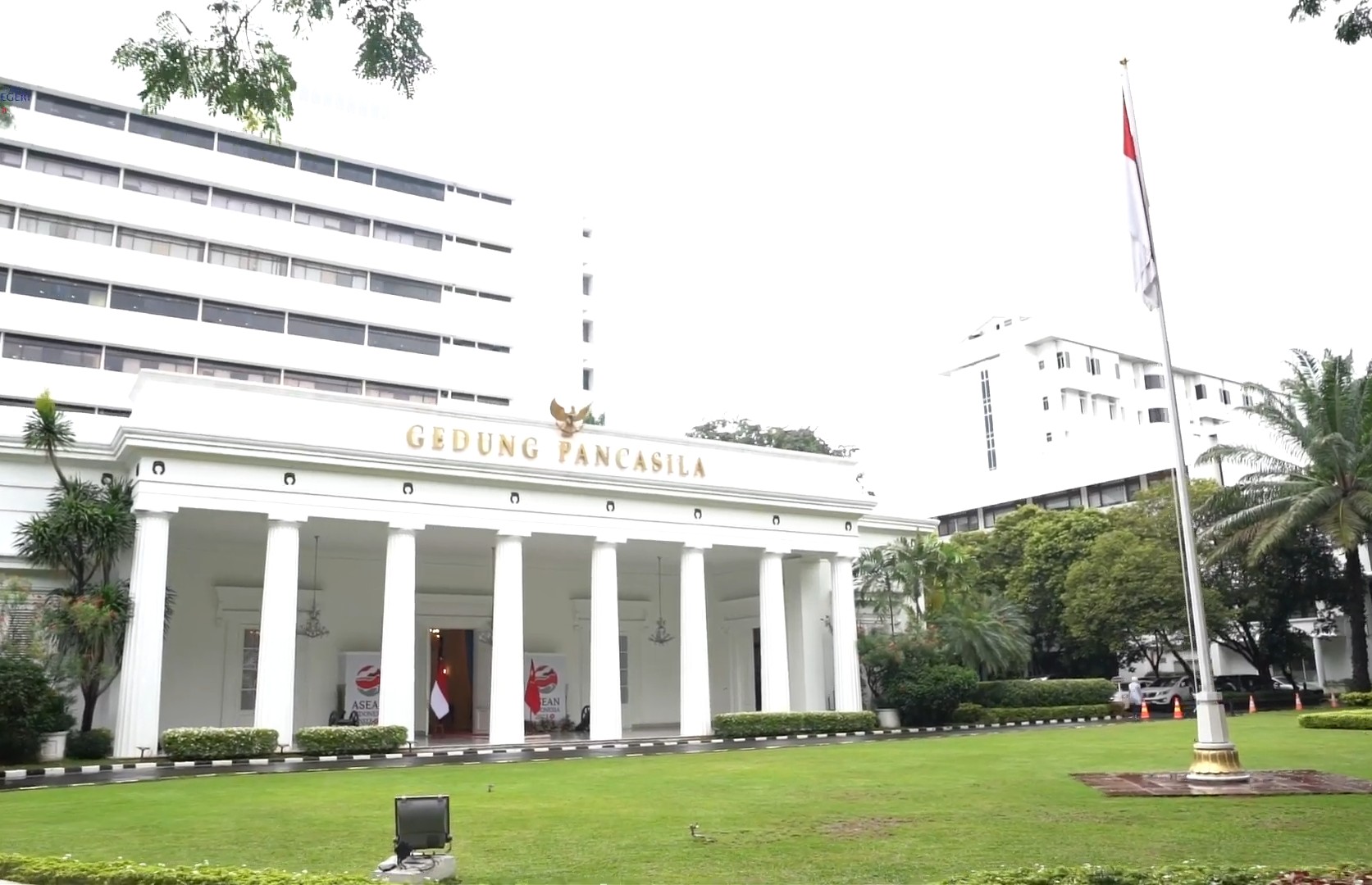 Gedung Pancasila Kementerian Luar Negeri di Jakarta sebagai lokasi diplomasi Indonesia