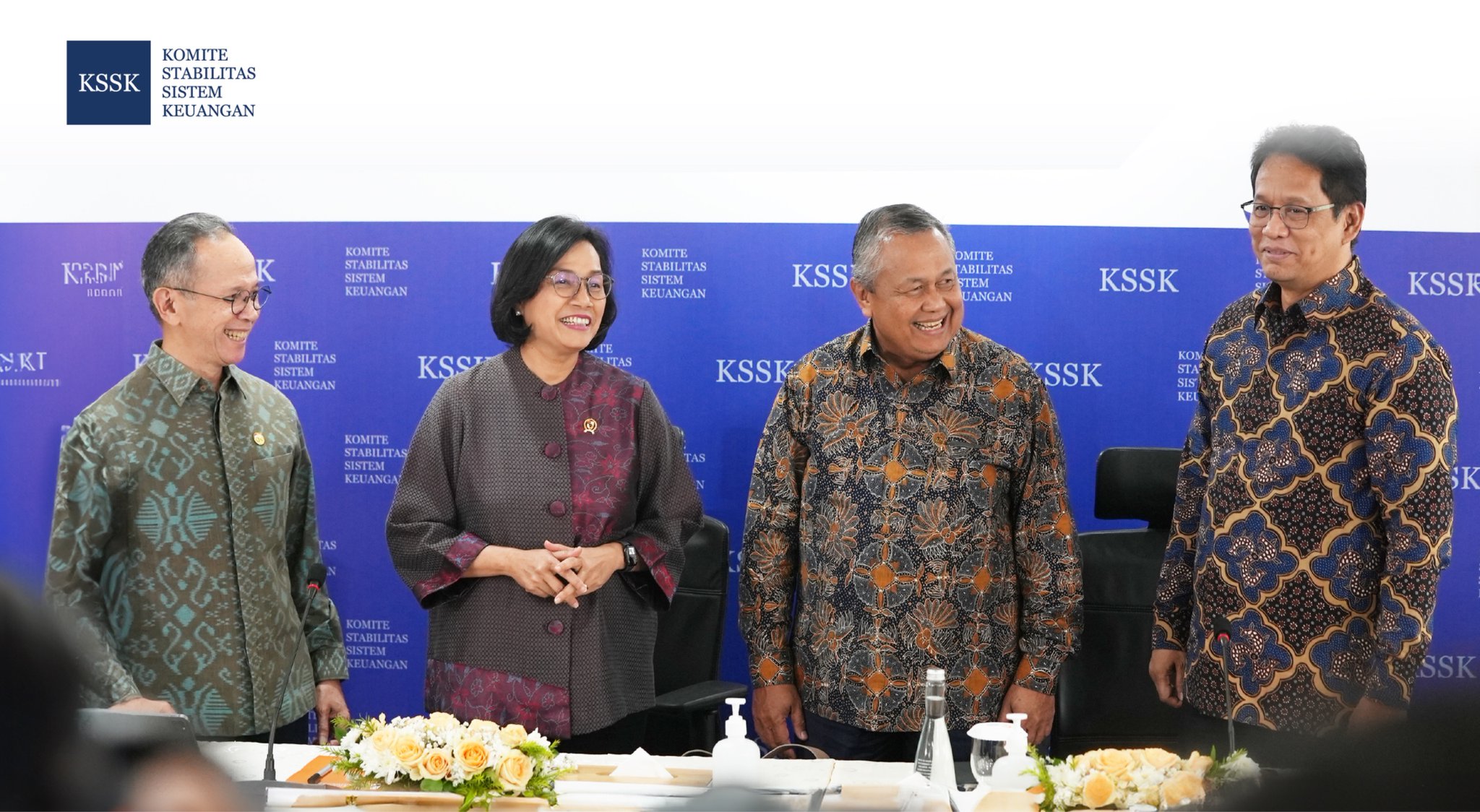Rapat Komite Stabilitas Sistem Keuangan yang melibatkan Otoritas Jasa Keuangan
