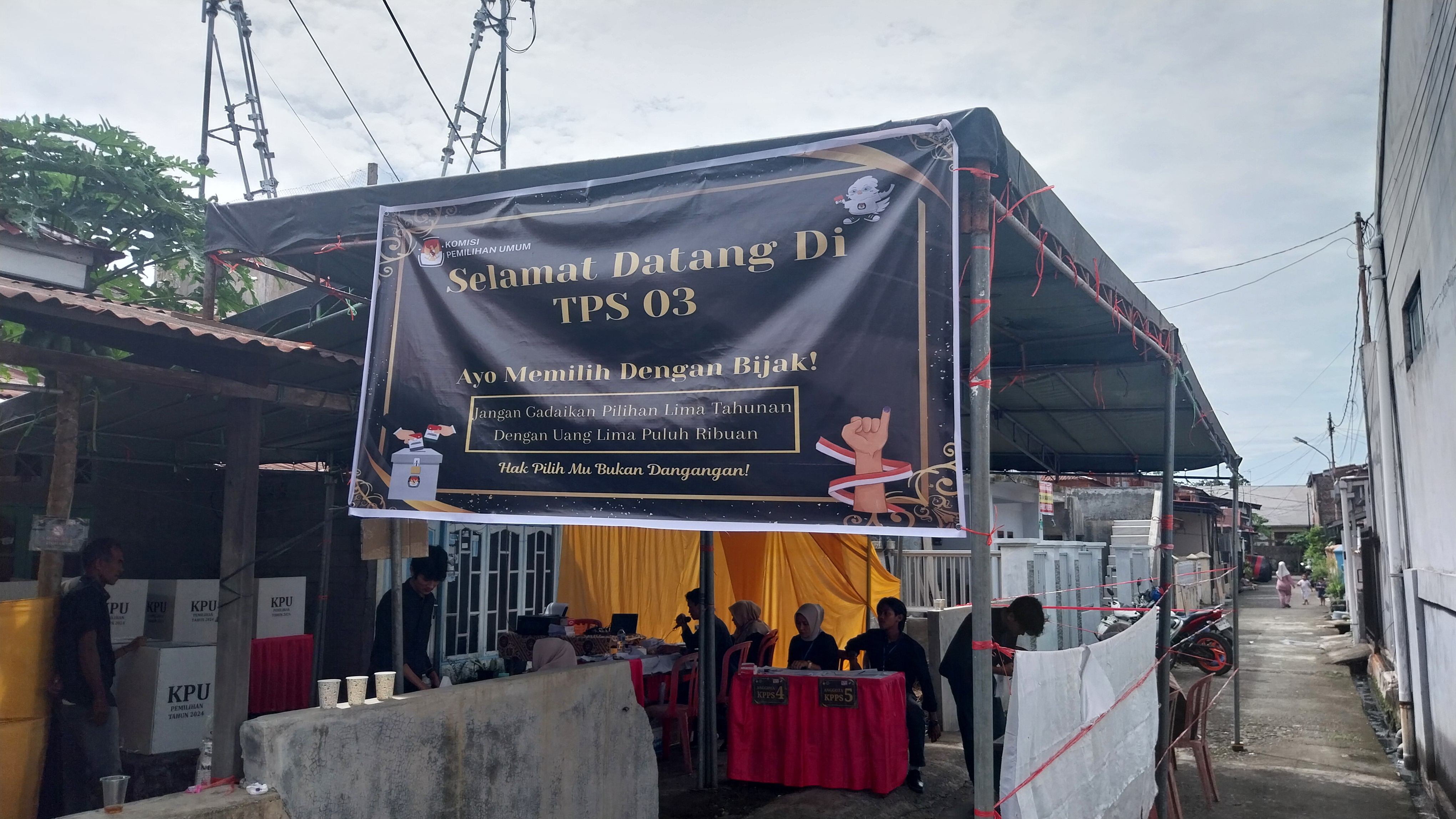 Tempat pemungutan suara pada pemilihan kepala daerah Indonesia 2024